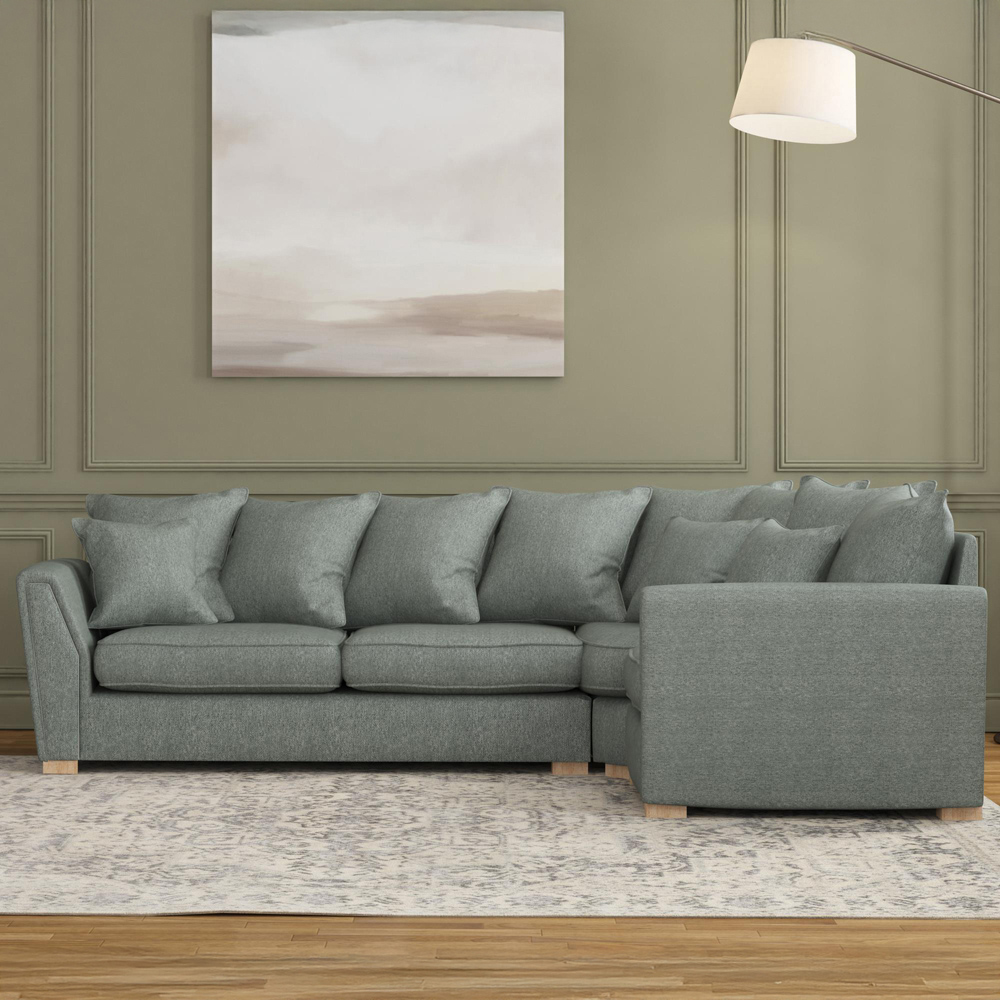 Wendleberry 3 Seater Venice Granite Scatter Back Right Hand Corner Sofa Image 5