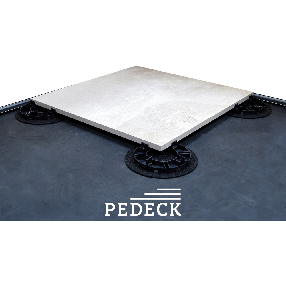 PEDECK FH-14 Fixed Height Stackable Paver Pedestal 14mm 30 Pack Image 3