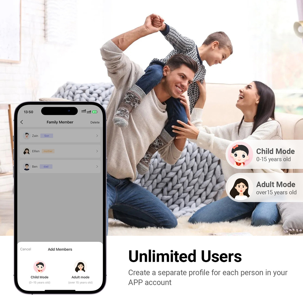 ExtraStar Turquoise Smart Digital Weighing Scale with 20 Body Measurements Image 5