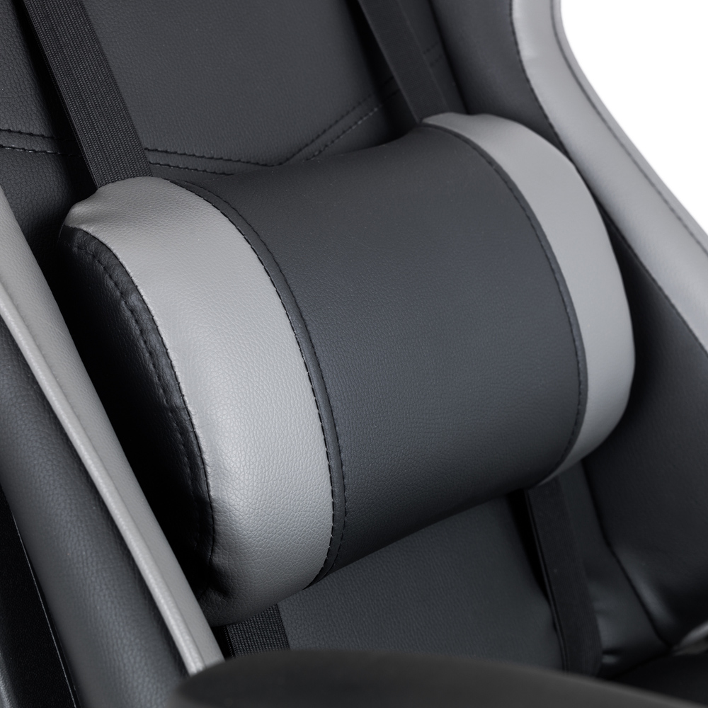 Julian Bowen Comet Black and Grey Gaming Chair Image 5