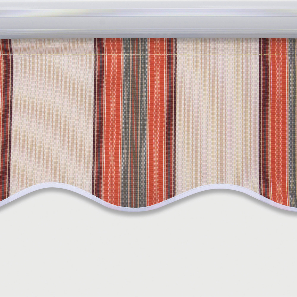 Greenhurst Kingston Striped Deluxe Easy Fit Awning 3.5m Image 3