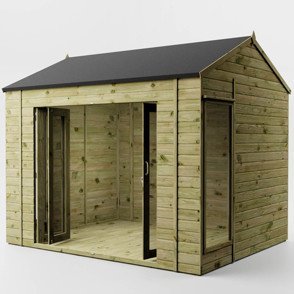 Mercia 10 x 8ft Double Door Vermont Summerhouse Image 3