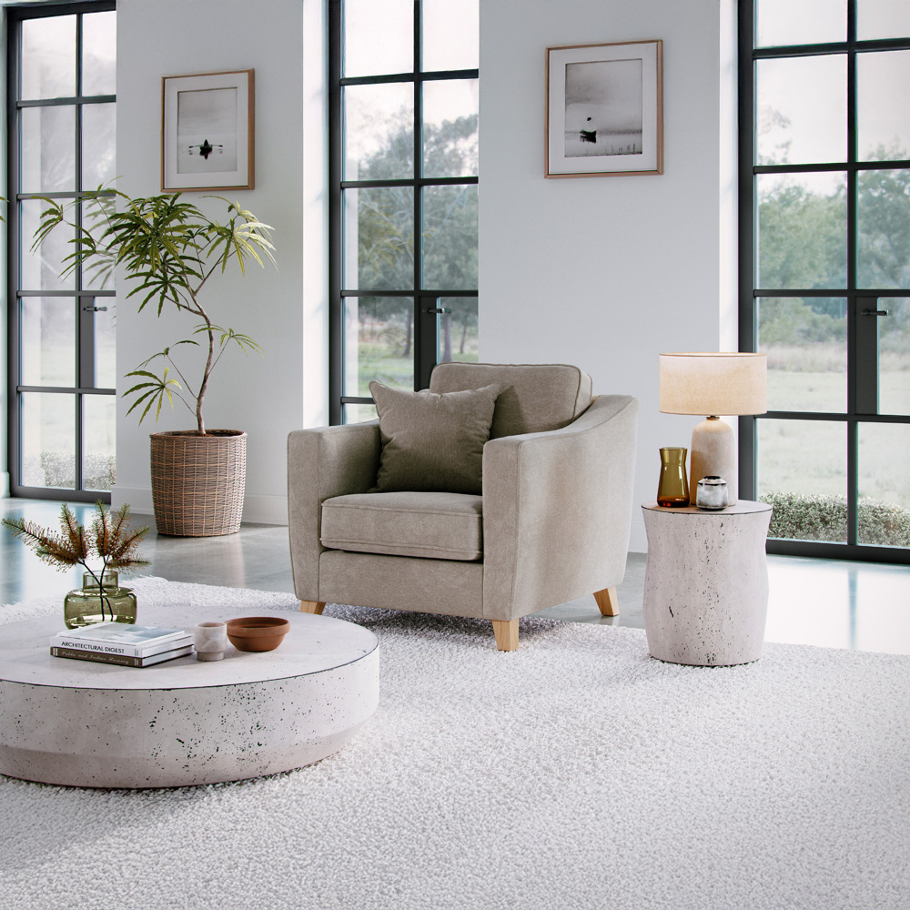 Marlon City Stone Armchair Image 3