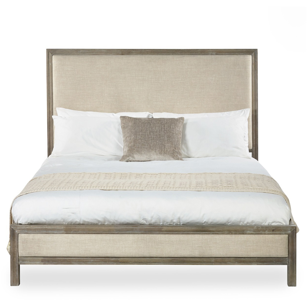 Julian Bowen Lucie Double Cream Upholstered Bed Frame Image 3