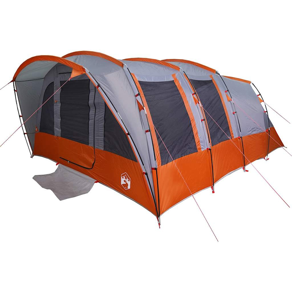 Walplus 8 Person Waterproof Tunnel Family Tent Grey Image 3