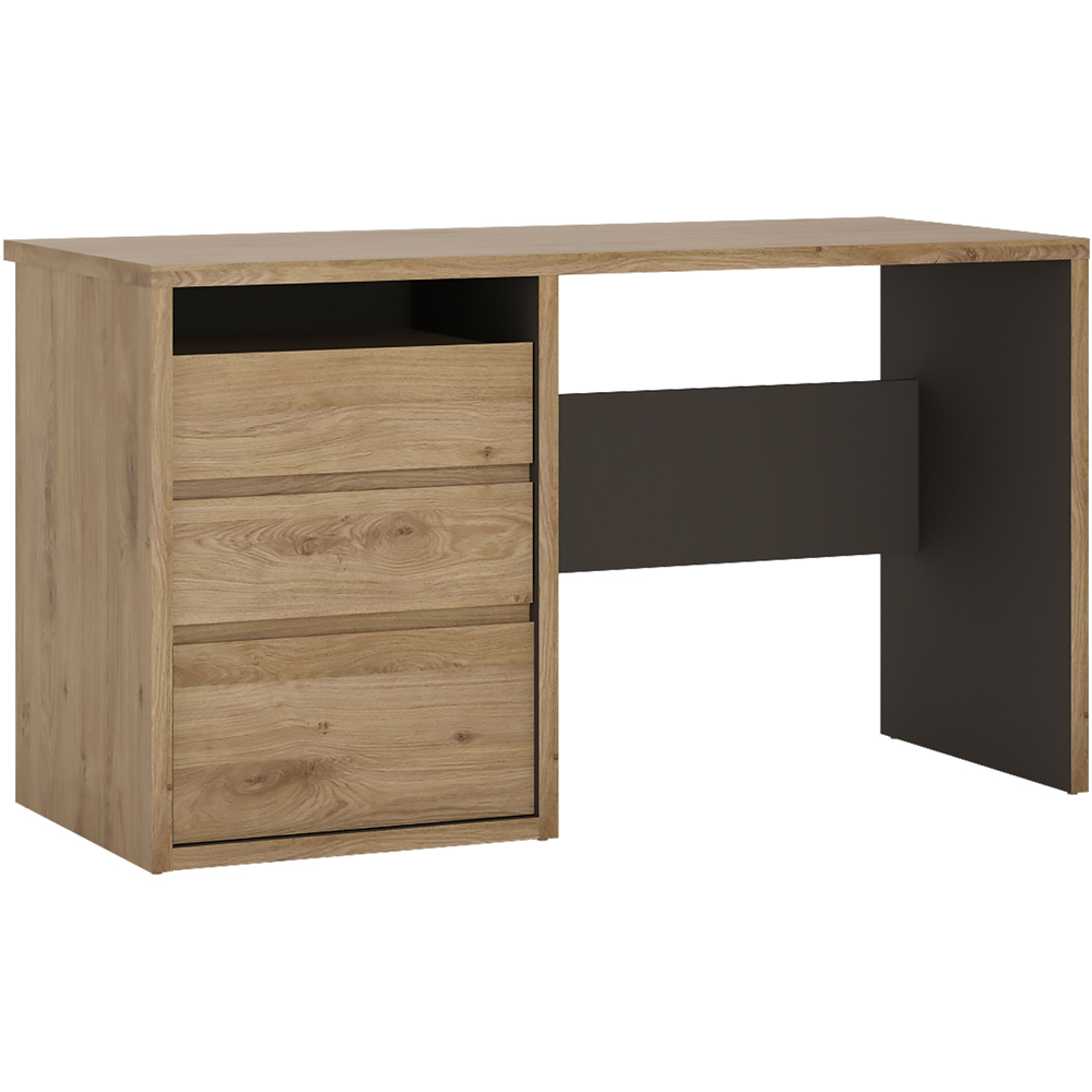 Florence Shetland 3 Drawer Computer Desk Image 2