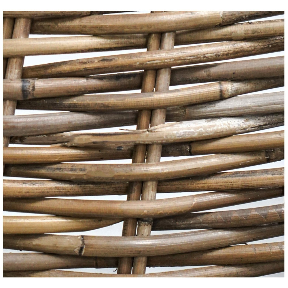 Ivyline Wicker Natural Round Christmas Tree Skirt 60cm Image 4