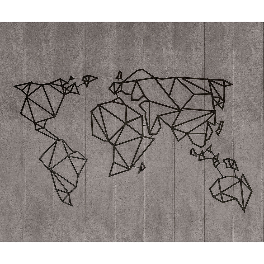 Mirrorstone Nexus World Map Picture Wi-Fi Infrared Heating Panel 1200W 995 x 1195mm Image 4