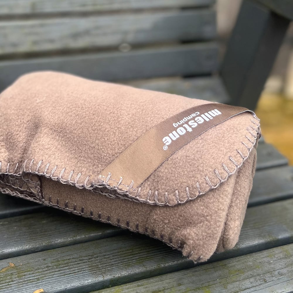 Milestone Camping Stone Thermal Fleece Blanket Image 2
