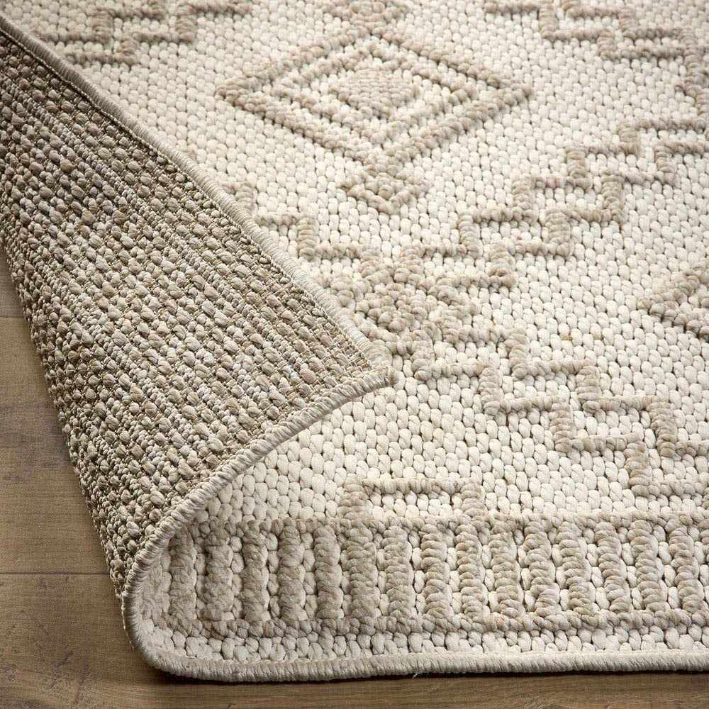 Origins Atlas Diamond Cream Rug 160 x 230cm Image 3