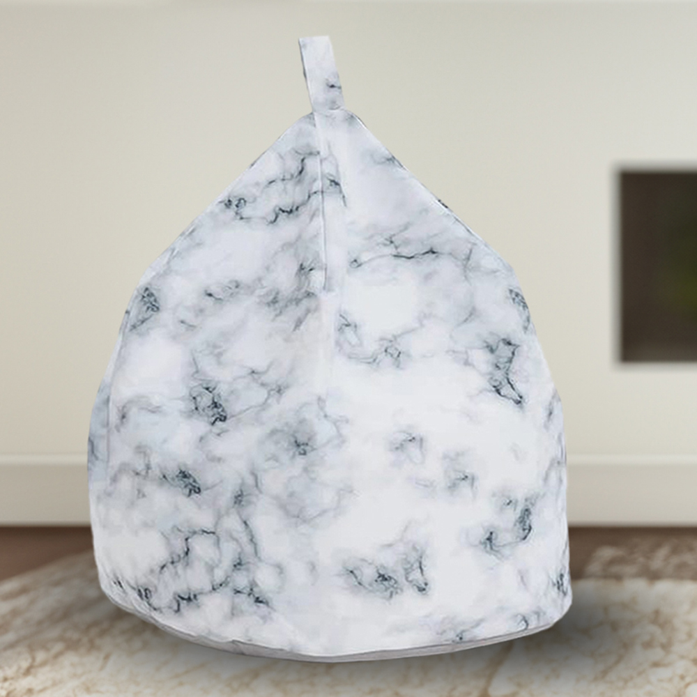 Kaikoo Marble Print Bean Bag Image 1
