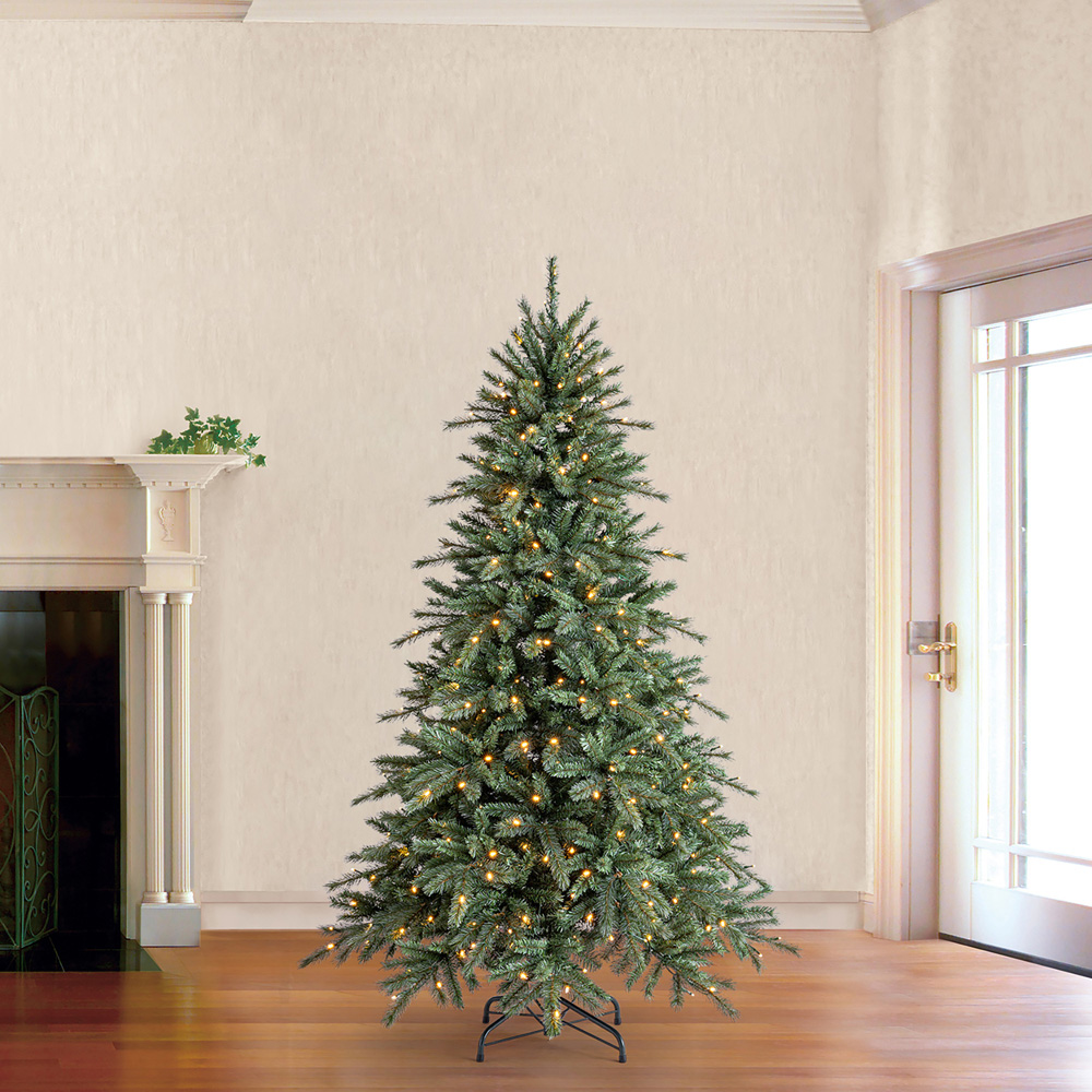 Evergreen Classics Indiana Spruce Pre-Lit Artificial Christmas Tree 6ft Image 7