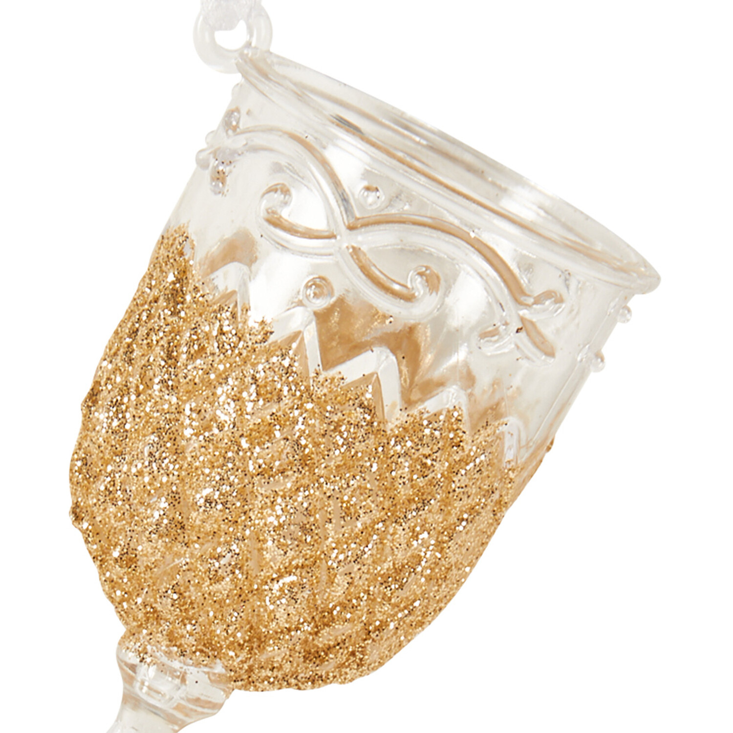 Set of 2 Hanging Festive Glasses Image 5