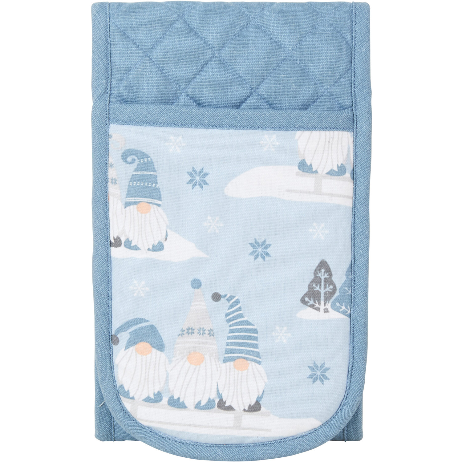 Gonk Double Oven Glove - Blue Image 2