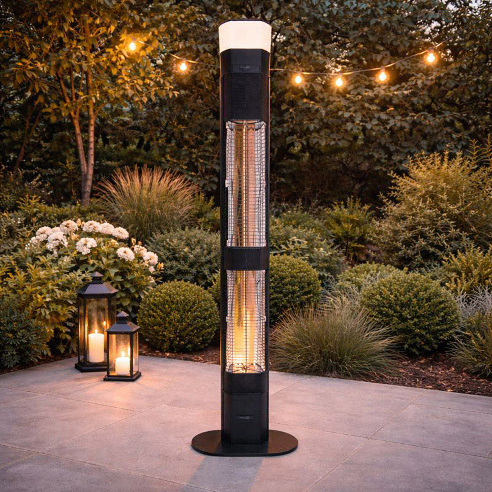 Kettler Ibiza Floor Standing LED Electric Heater with Bluetooth Speaker 3000W Image 2