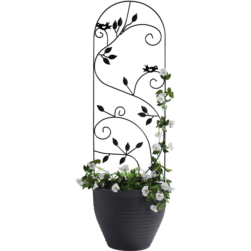 Garden Gear Bird Metal Plant Support 1.2m 2 Pack Image 3