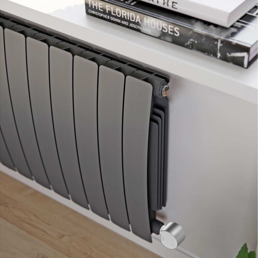 Terma Bergamo Wi-Fi Graphite Grey Electric Radiator 1500W 590 x 1040mm Image 8