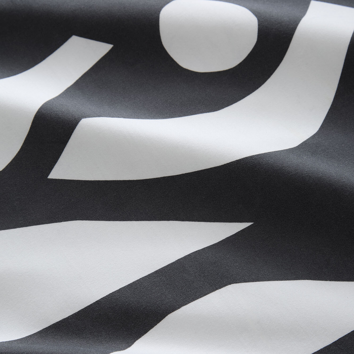 Grayson Geo Duvet Monochrome Single Image 5