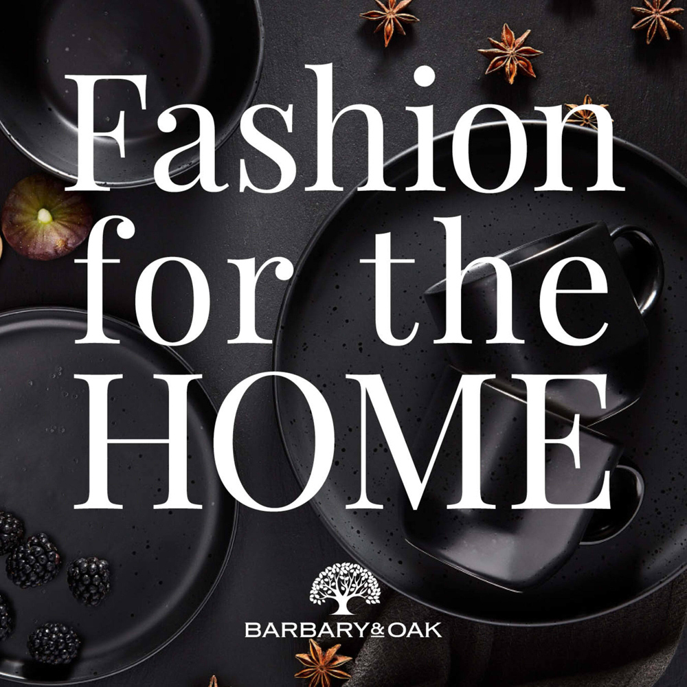 Barbary & Oak Luna Black 16 Piece Dinner Set Image 7