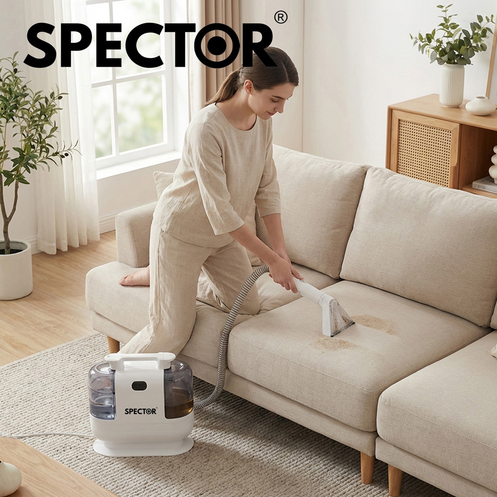Spector RB1024-WH-UK Handheld Spot Carpet Upholstery Cleaner 500W Image 8