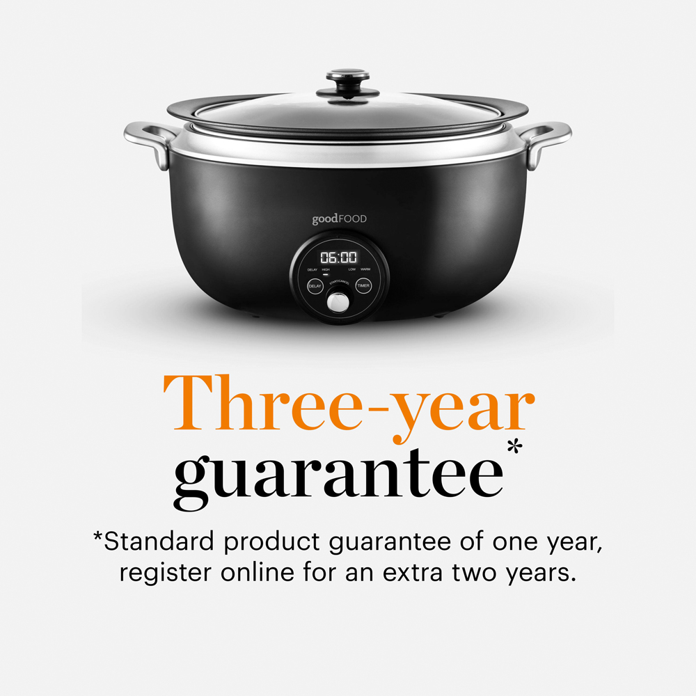 Good Food GF16011 Stainless Steel Digital Slow Cooker 6.5L Image 7