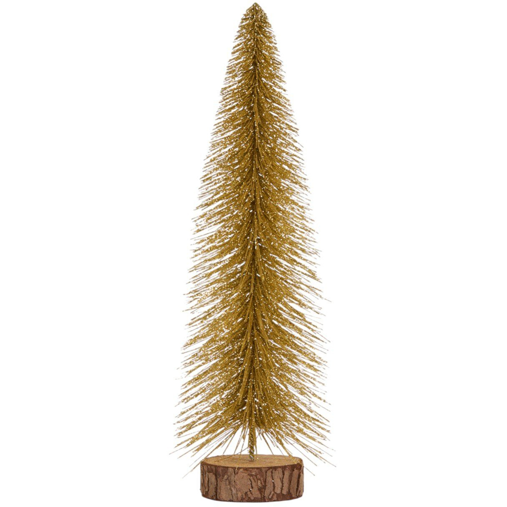 Traditonal Glitter Christmas Tree Image 2