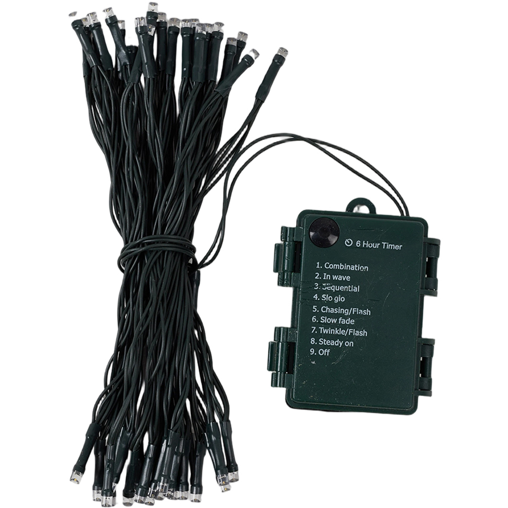 Living and Home LED Christmas Wreath with Berries Ornaments and Pinecone 270cm Image 6