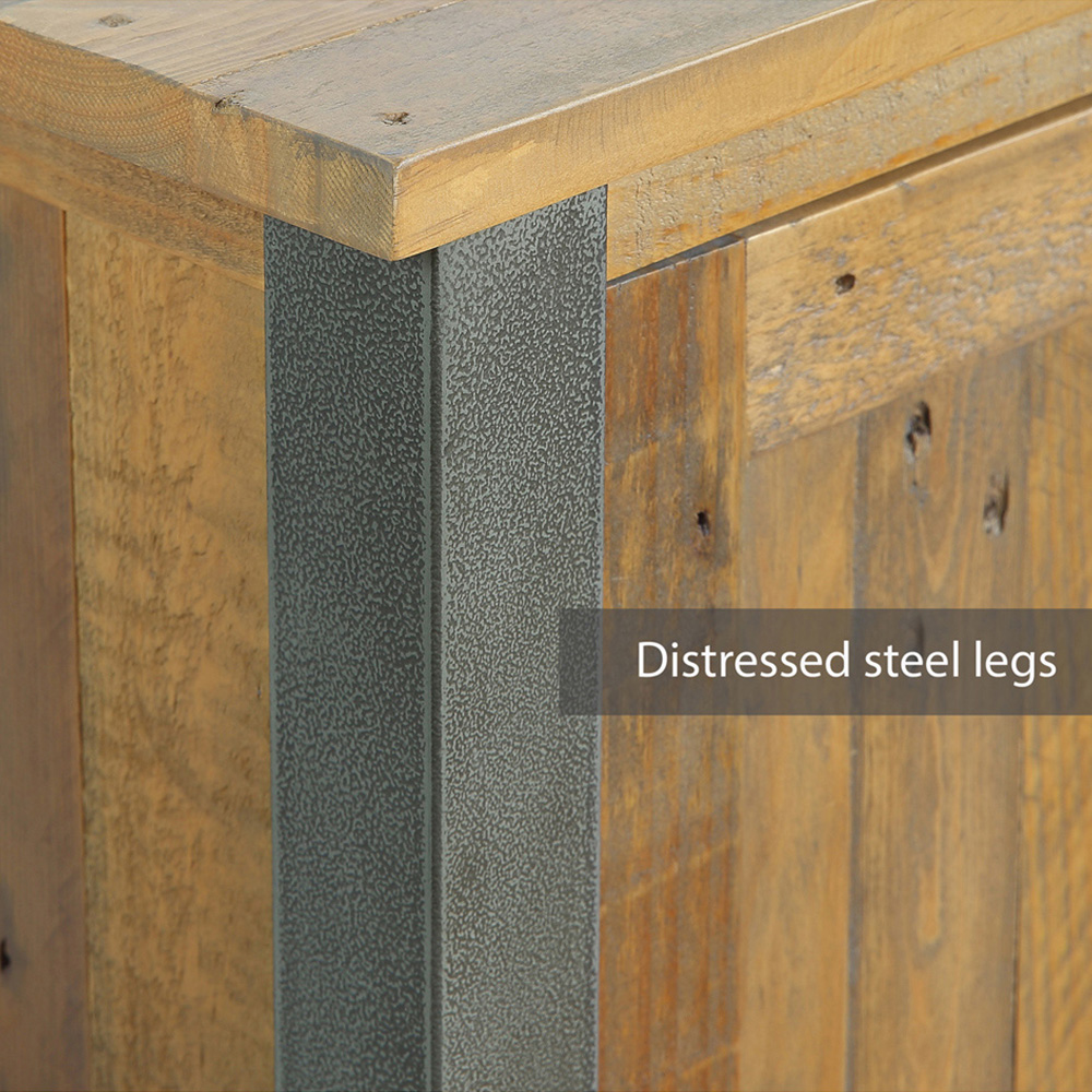 Baumhaus Urban Elegance 2 Shelf Wide Low Bookcase Image 2