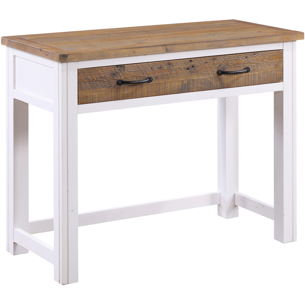 Baumhaus Splash of White Hidden Space saver Desk Image 2