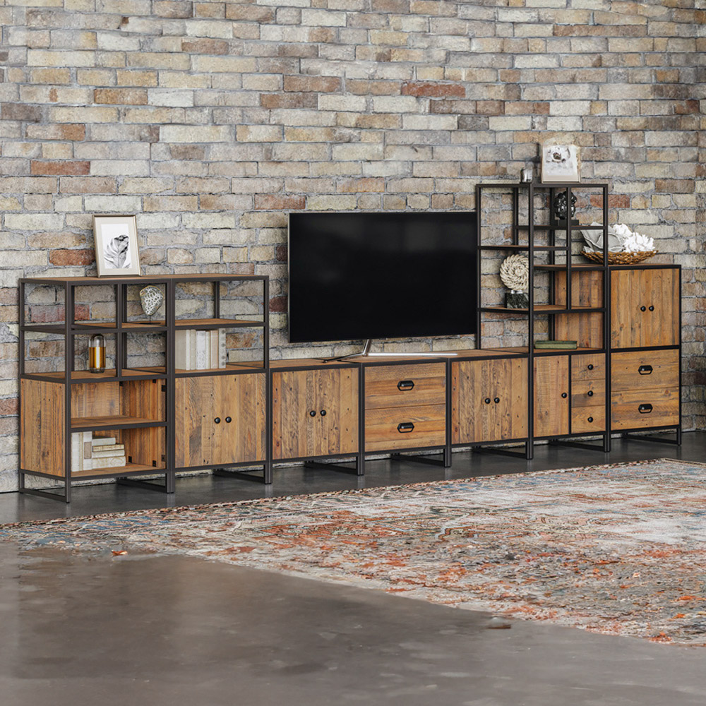 Baumhaus Ooki 2 Drawer Modular Low Chest of Drawers Image 5