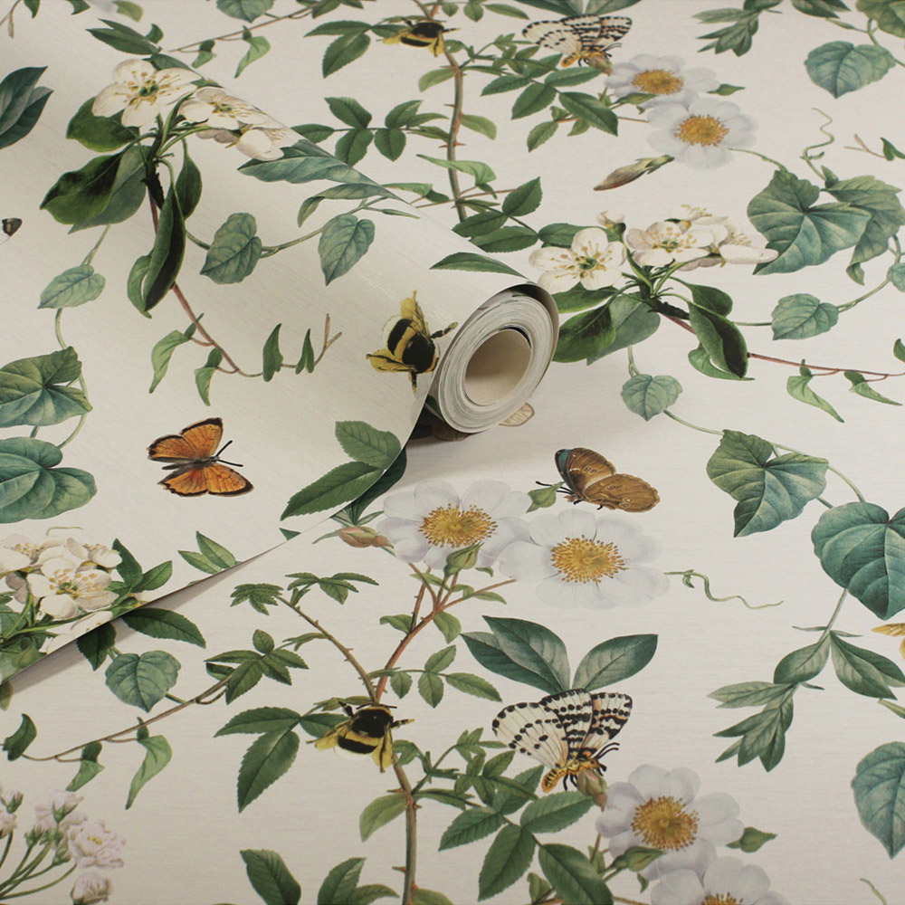 Arthouse Bumblebee Trail Cream Wallpaper Image 2