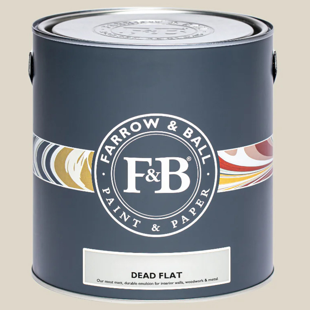 Farrow & Ball Dead Flat Shadow White Matt Paint 2.5L Image 2