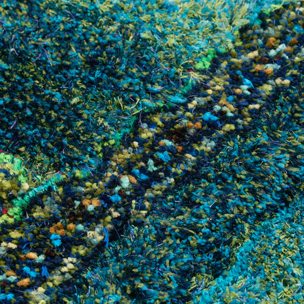 DS Living Trellis Teal Ultra Plush Rug 160 x 230cm Image 3