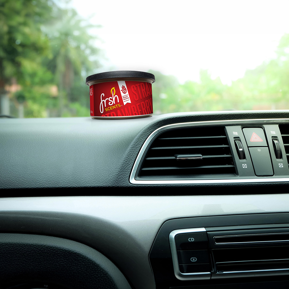 Frsh Scents Air Freshener Tin Strawberry Image 2