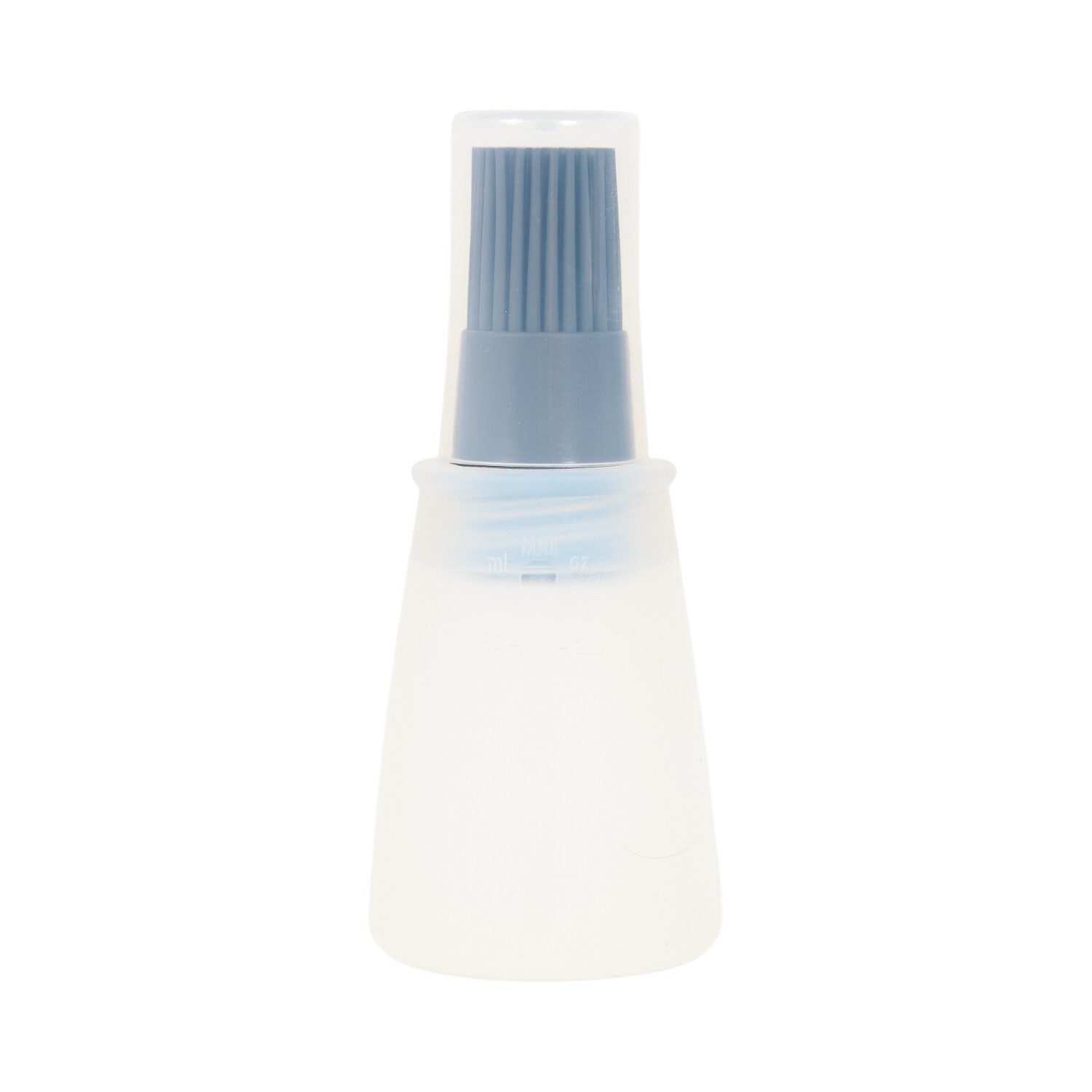 Kitchen Master Silicone Oil Bottle with Brush Clear Image 3