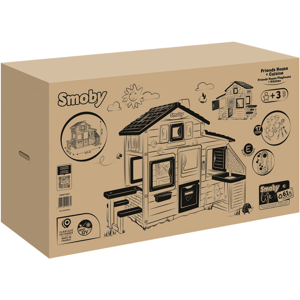 Smoby Life Kids Friends House and Kitchen Image 5
