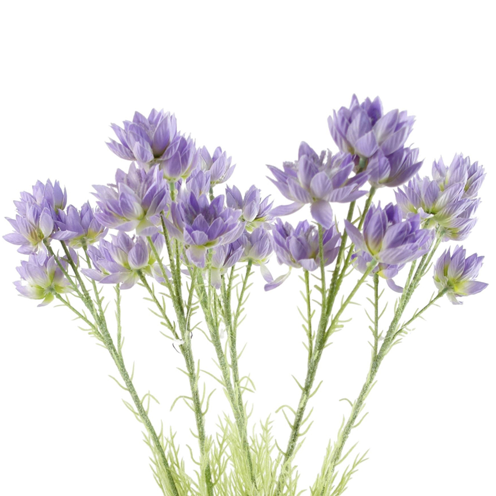 Leaf 30 Purple Starflower Artificial Stem Flowers 60cm 6 Pack Image 2