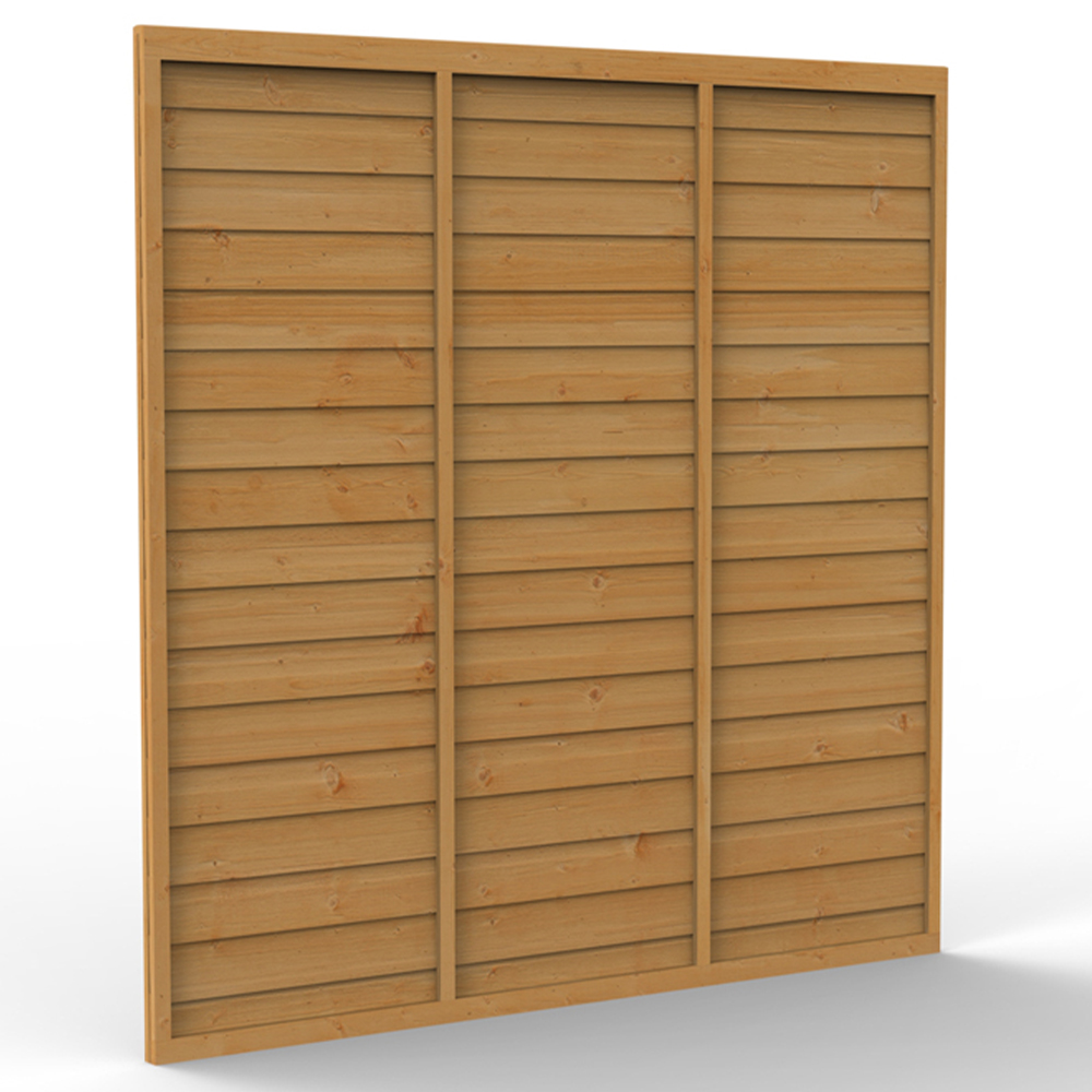Forest Garden Trade Lap Fence Panel 6 x 6ft Image 6