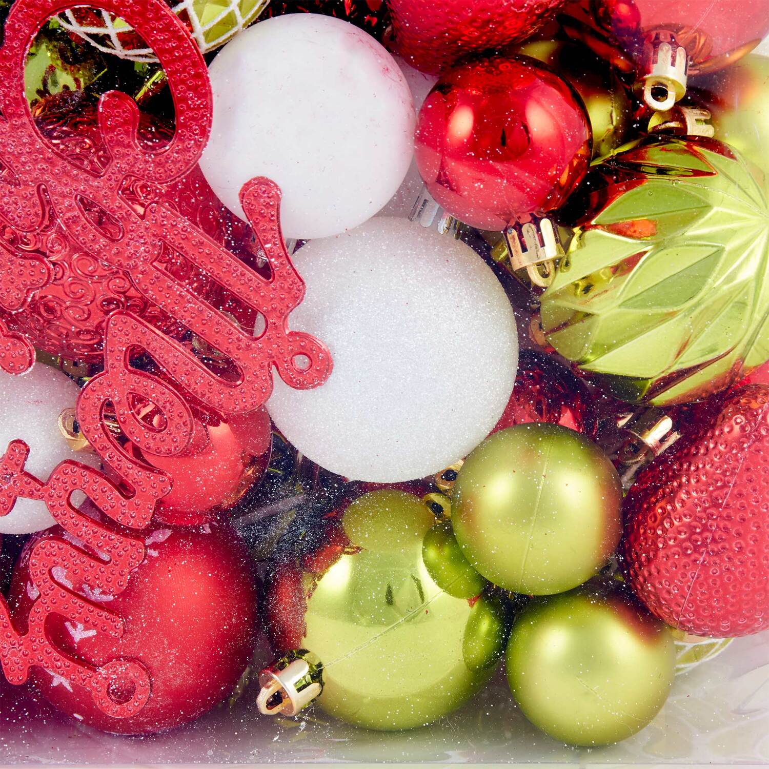 Set of 65 Candy Cane Lane Bauble Pack Image 7