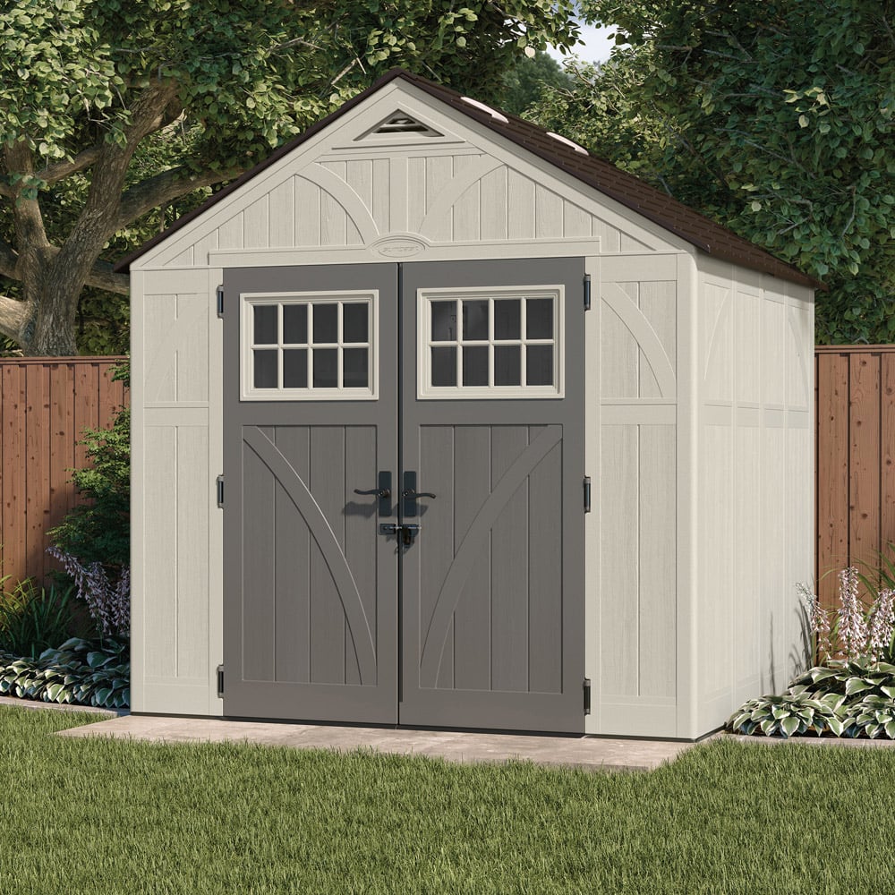 Suncast Tremont 8 x 7ft Apex Storage Shed Image 2