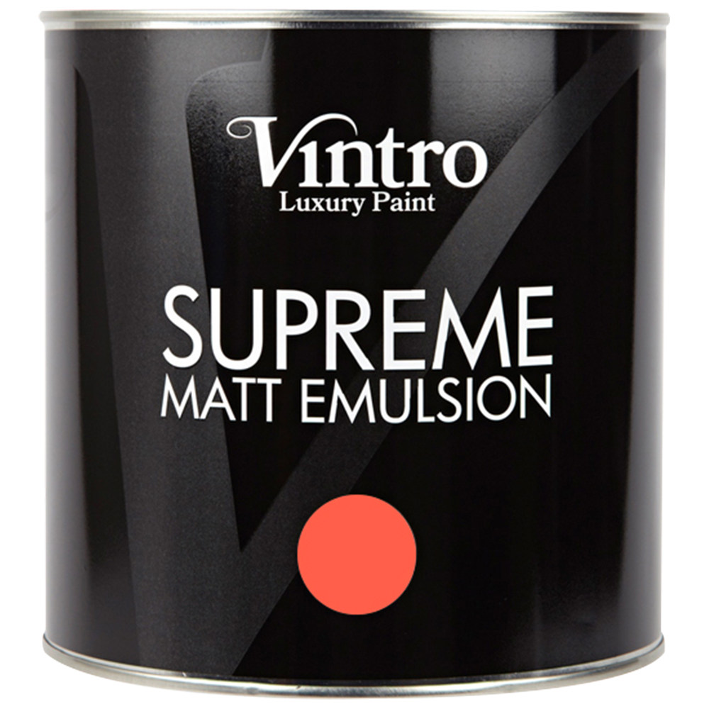 Vintro Paint Matisse Coral Matt Emulsion Interior Paint 2.5L Image 2
