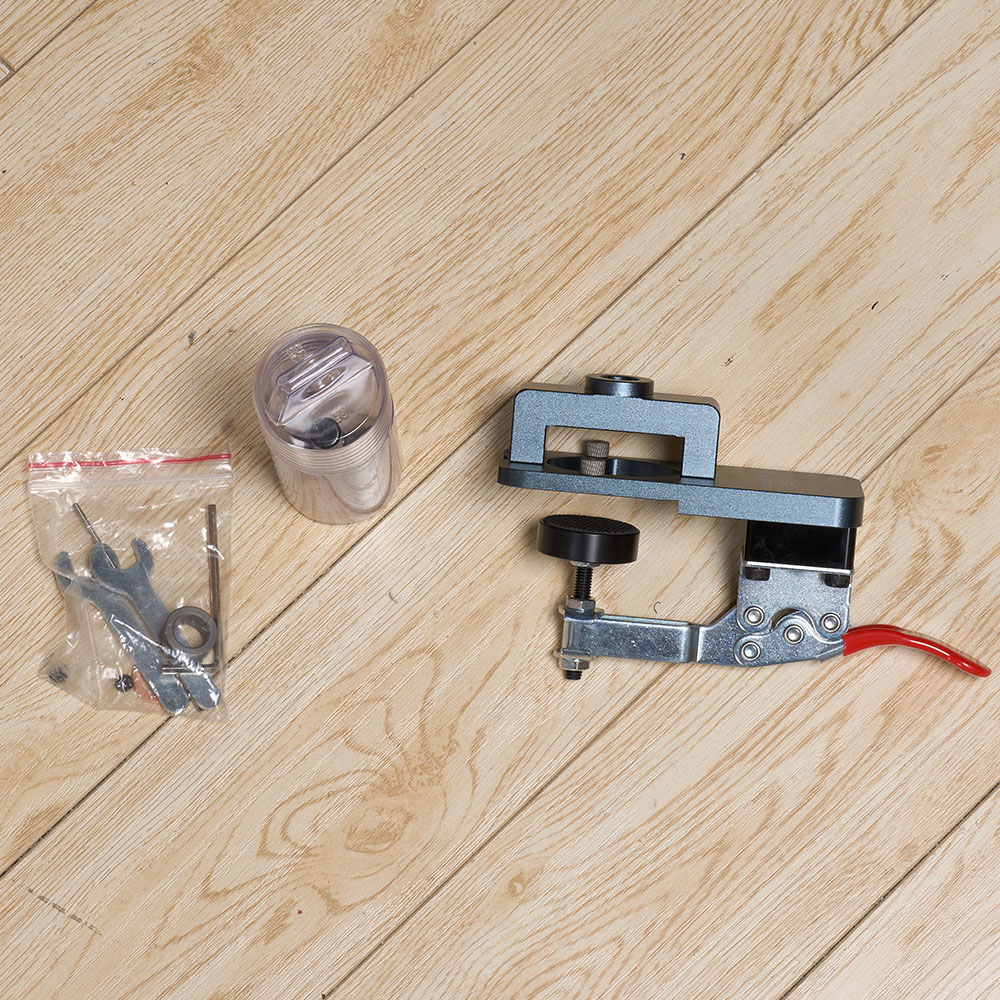 Living and Home Hinge Hole Opener Drilling Guide Jig Set 35mm Image 2