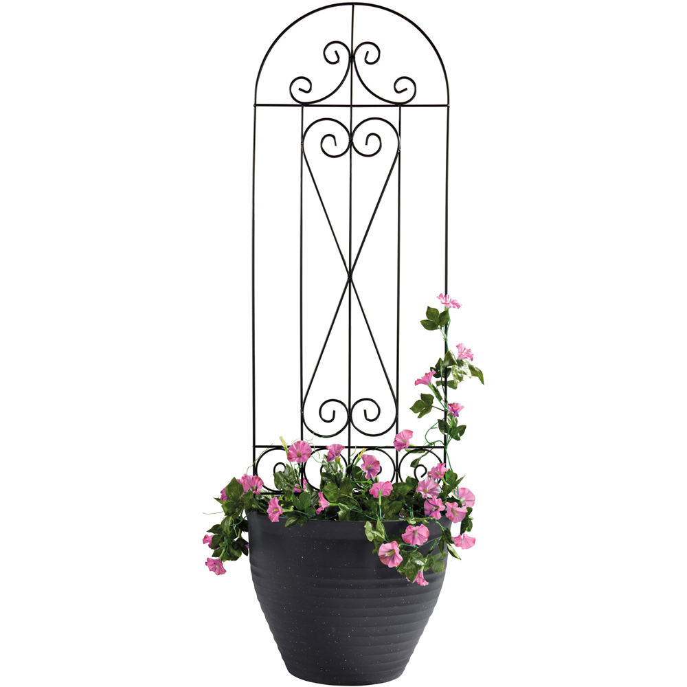 Garden Gear Swirl Metal Plant Support 1.15m Image 3