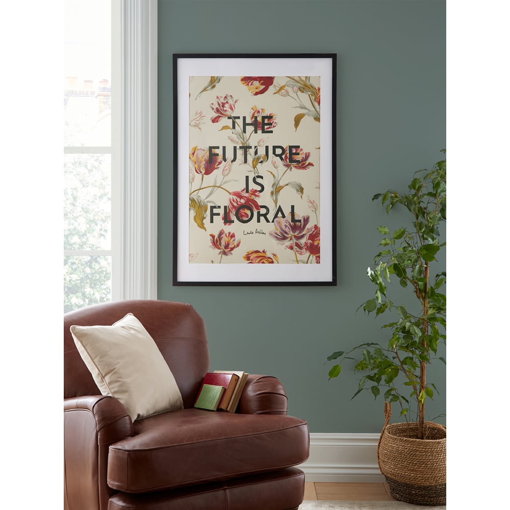 Laura Ashley Gosford Slogan Black Frame Wall Art 40 x 50cm Image 2