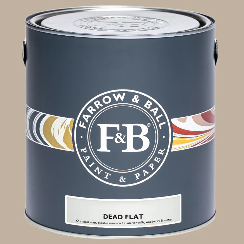 Farrow & Ball Dead Flat Jitney Matt Paint 2.5L Image 2