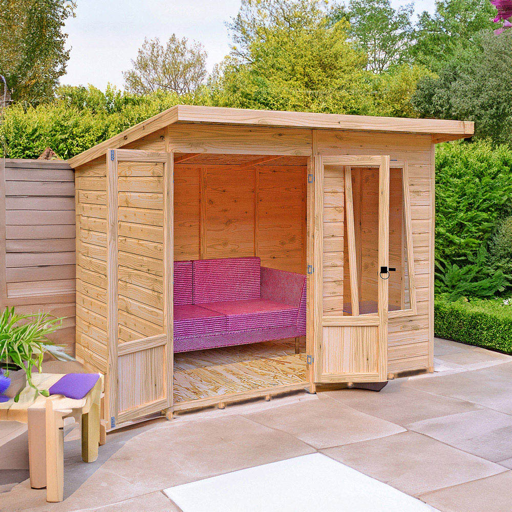 Shire GB Peony 8 x 6ft Summerhouse Image 2