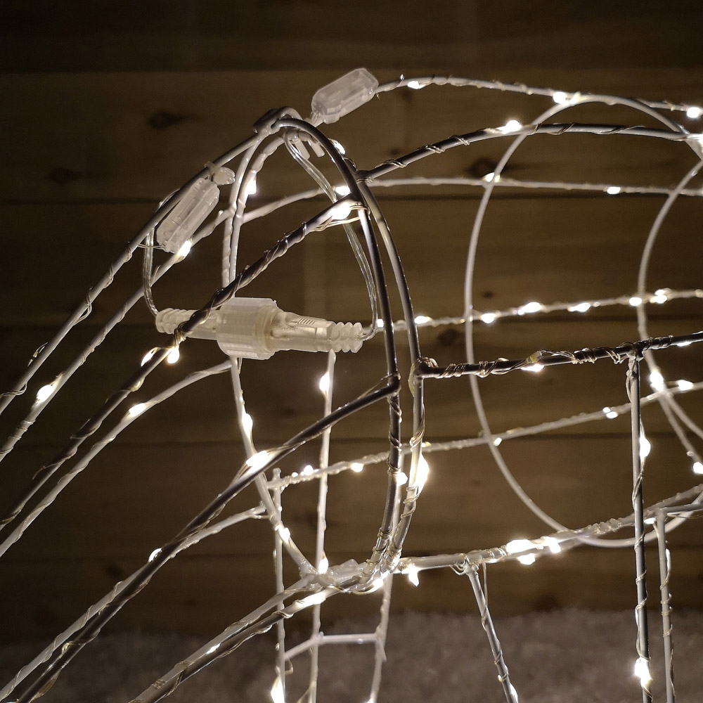 Samuel Alexander Grazing Reindeer LED Outdoor Christmas Decoration 63cm Image 3