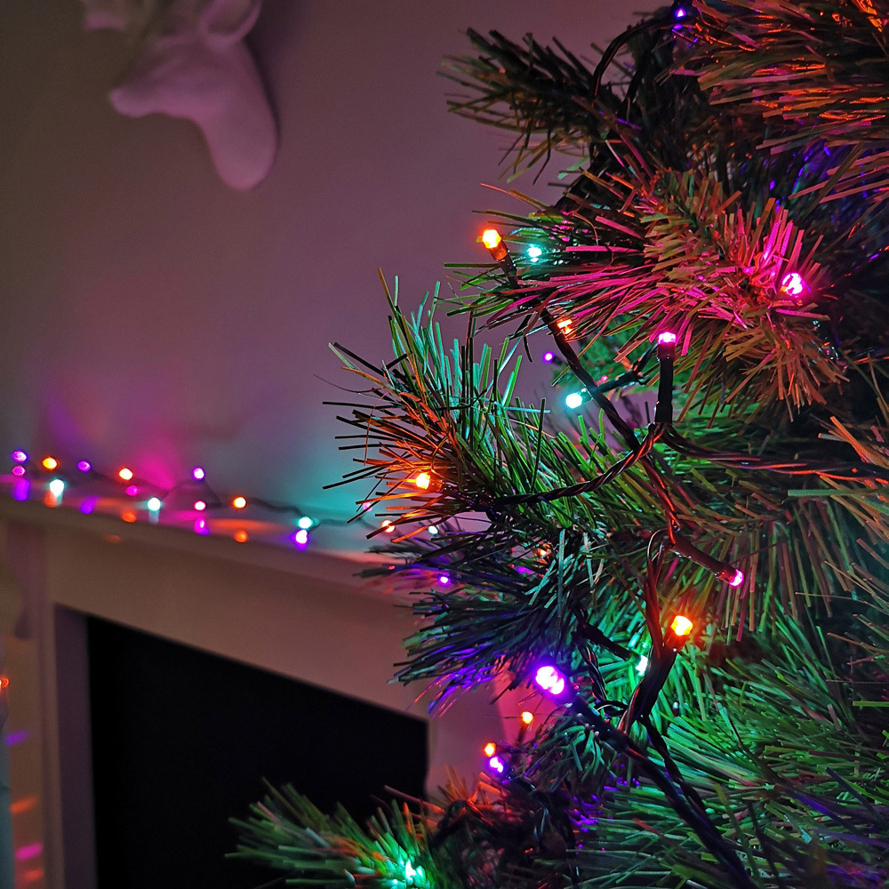 Premier SupaBrights 480 Rainbow LED Multi-Function Christmas String Light 38.3m Image 3