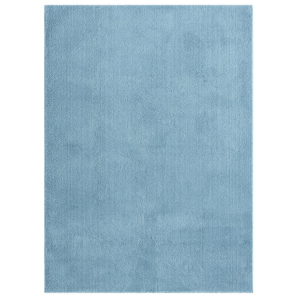 Desire Rugs Comfy Blue Anti Slip Felt Backing Rug 60 x 100cm Image 1
