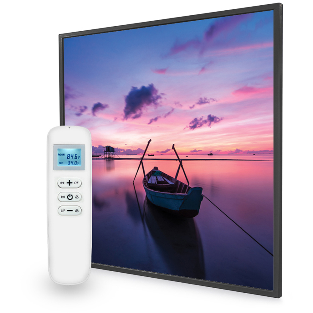 Mirrorstone Nexus Maldives Twilight Image Wi-Fi Infrared Heating Panel 350W 595 x 595mm Image 3